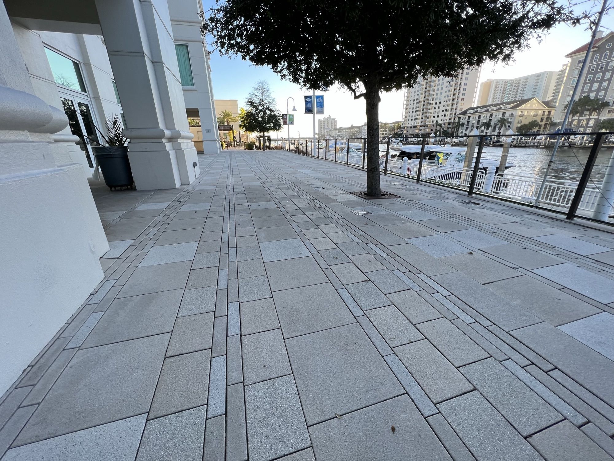 Commercial Hardscapes — Commercial project in Tampa Bay, FL