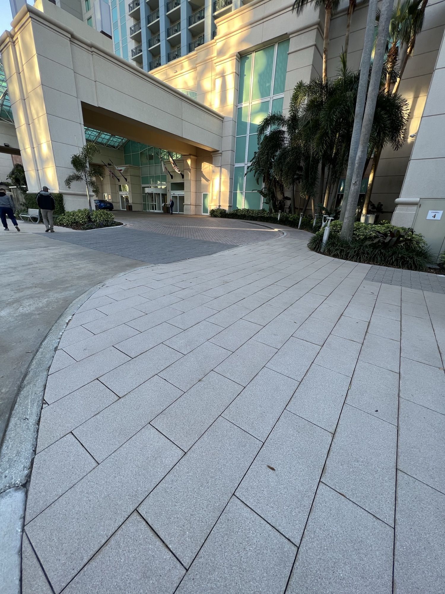 Commercial Hardscapes — Commercial project in Tampa Bay, FL
