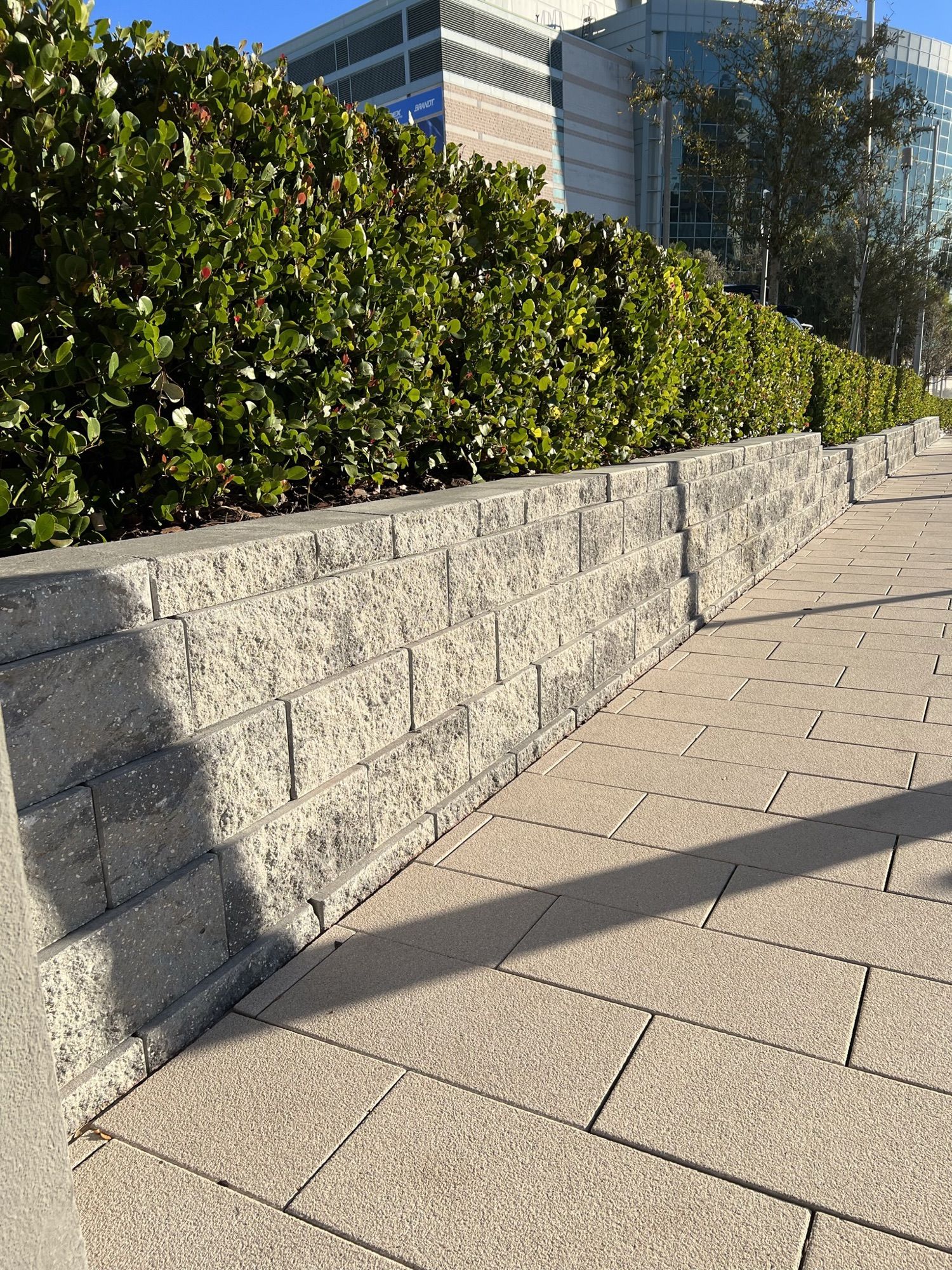 Commercial Hardscapes — Commercial project in Tampa Bay, FL