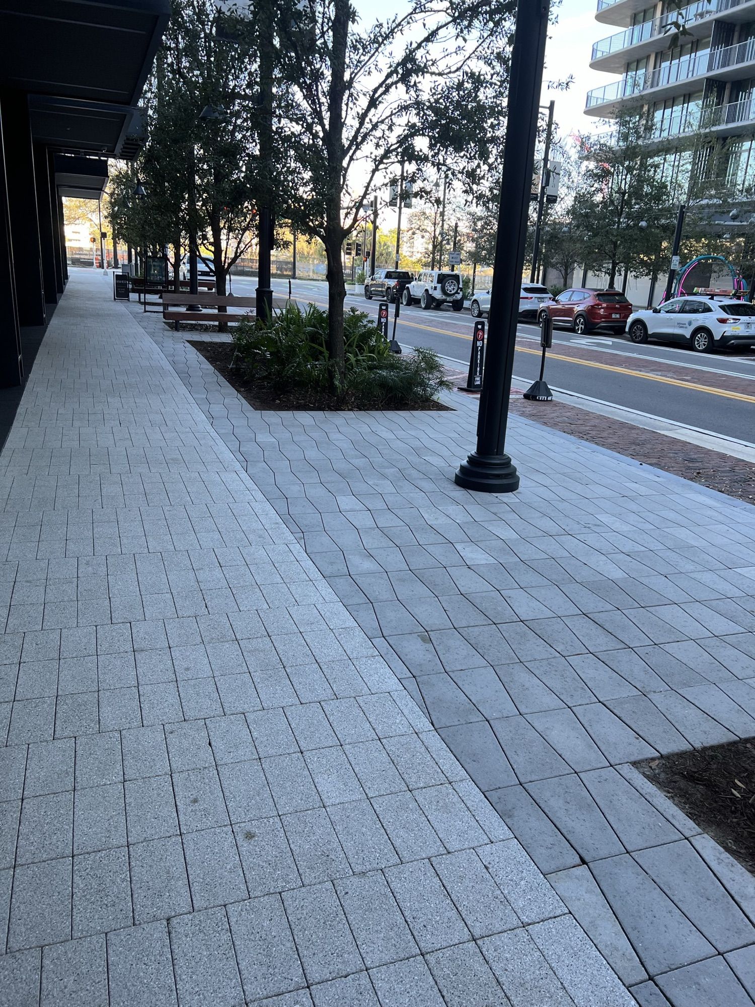 Commercial Hardscapes — Commercial project in Tampa Bay, FL