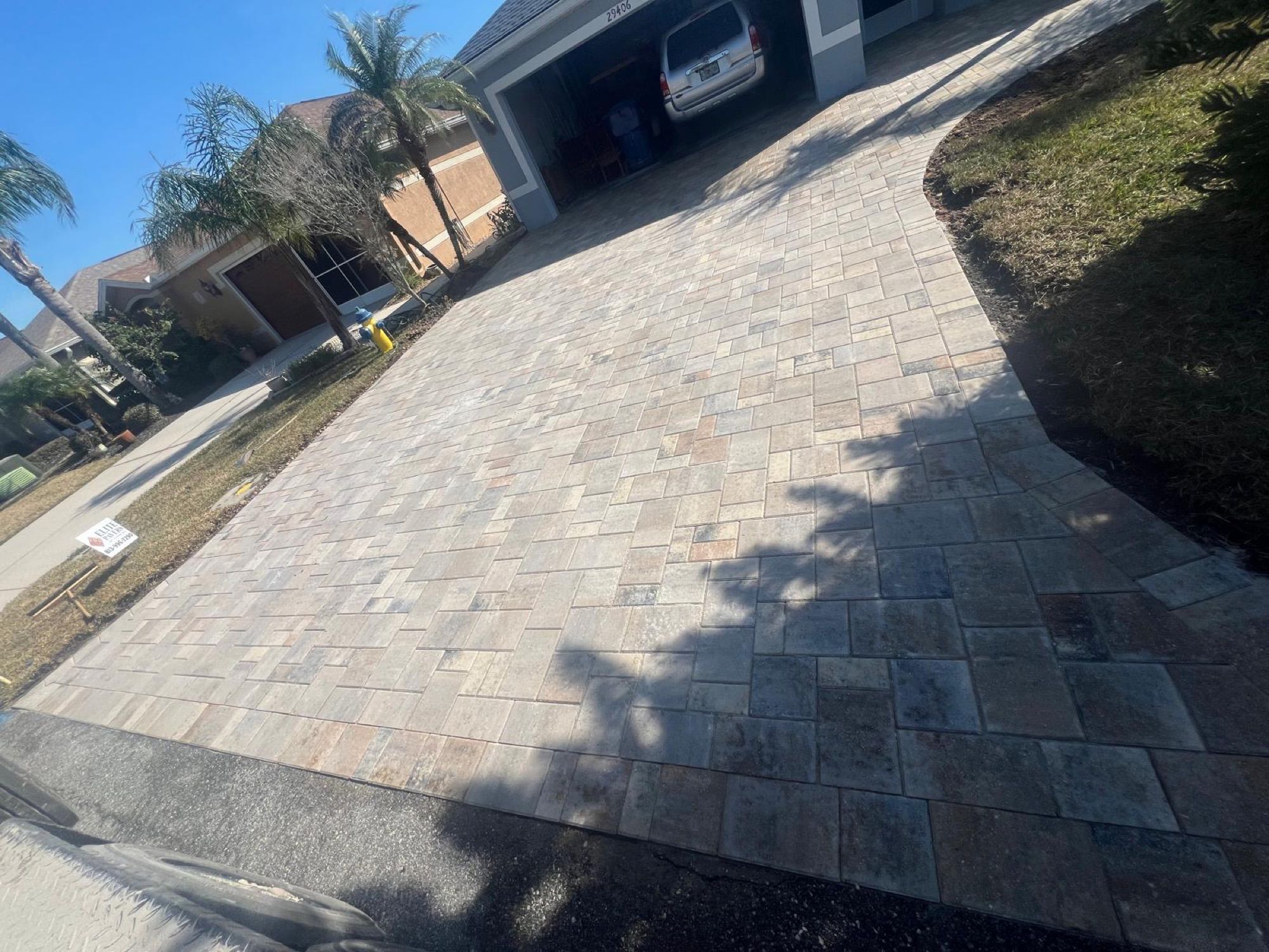 Driveway Installations — Driveways project in Tampa Bay, FL